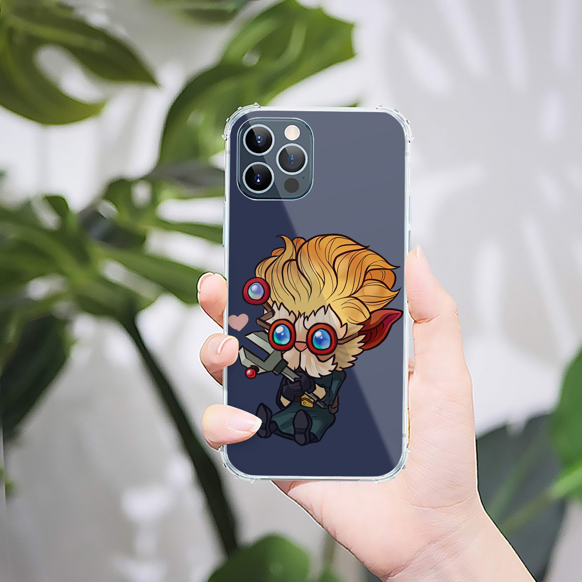 （画像用） リーグ・オブ・レジェンド League of Legends LOL 【iPhone 12シリーズ対応】透明スマホケース（クリアソフトケース）